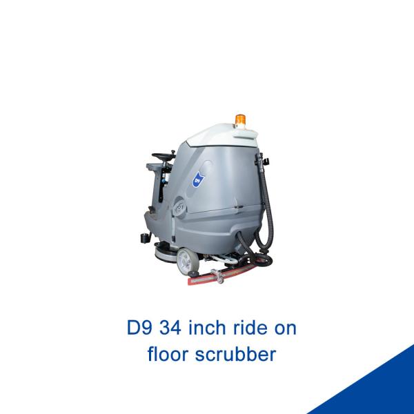 180L Big Recovery Tank Ride On Floor Scrubber PE Material