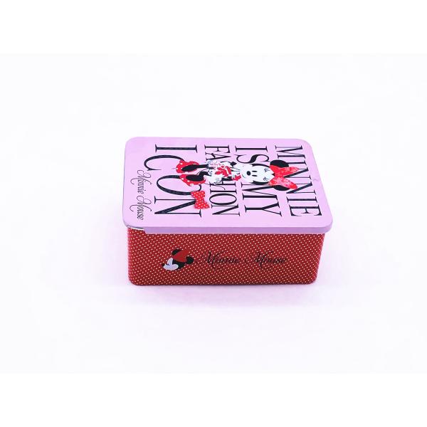 Food Grade Recycled Material Candy Tin Box Packaging Environmental