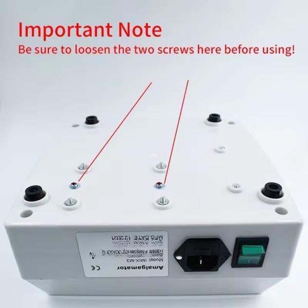 Laboratoire dentaire utilise l'amalgamator dentaire silencieux électrique mélangeur d'amalgame dentaire machine