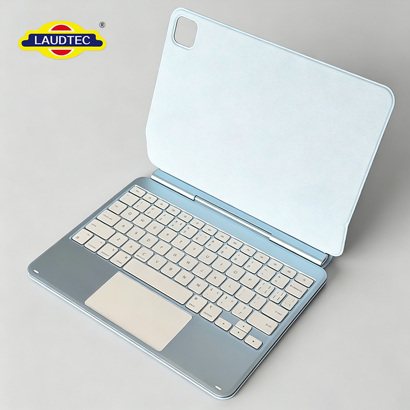 Aluminum Alloy Waterproof Ultra-Slim Backlit Keyboard Case for iPad 11/12.9/13 BT Smart Keyboard Cover OEM Supported
