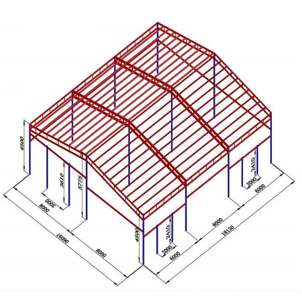 Outdoor Q235B Elevated Steel Platform 1.25 Tons Multi Tier Racking System