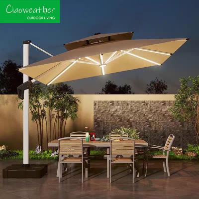 Outdoor Beach Umbrella Foldable Roman Design Classic Durable Mail Packing Umbrella