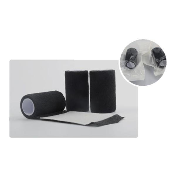 CE Class I Cotton Flexible Disposable Cohesive Bandage Wrap for Sports, Hand & Leg Guard
