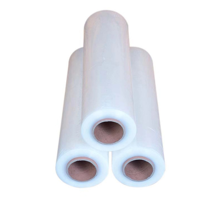 Super High Adhesion Mini Roll Stretch Film Lightweight Portable Wrap for Small Commodity Express Parcel Manual Packing