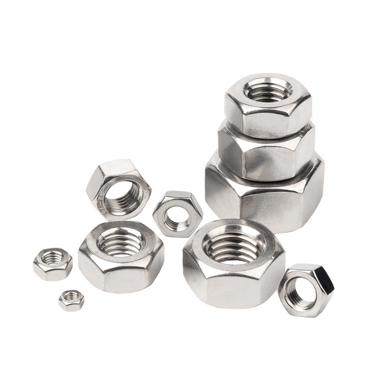 100% проверка перед отгрузкой Din 934 Hex Nuts M4 M6 M8 M10 M12 M16 M24 SUS 304