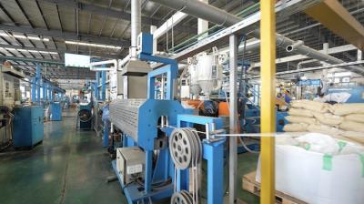 Línea de extrusión de un solo paso para la producción de hilos fotovoltaicos  200 m/min