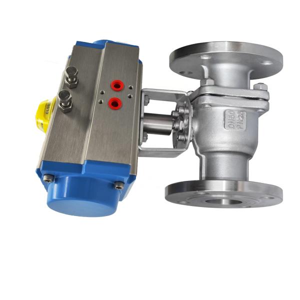 Пневматический двухсторонний шаровой клапан высокого давления