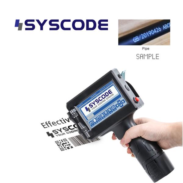 Compact Handheld Inkjet Printer - Ideal for Quick Marking Solutions