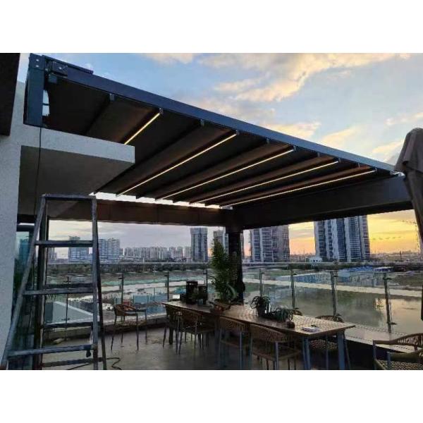 Remote Control Operation Electric Canopy for Large Flooding Movable Storage Tent Hall