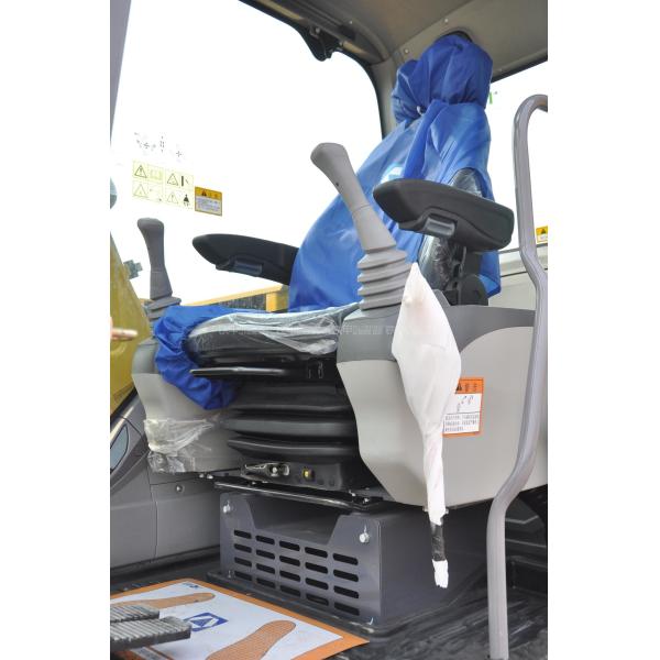 Four Strokes Mini Hydraulic Excavator , Case Mini Excavator Max Digging Reach 6130mm Water Cooling