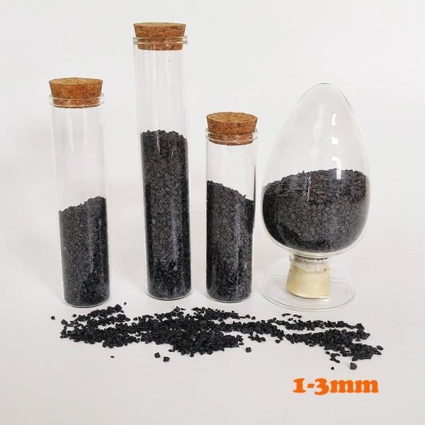 BA Black Fused Alumina Black Corundum 1mm-3mm Grits High Temperature Resistance