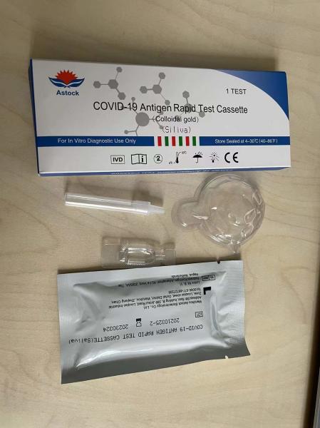 Class II Covid-19 Adult Antigen Test Kit Saliva TGA CE