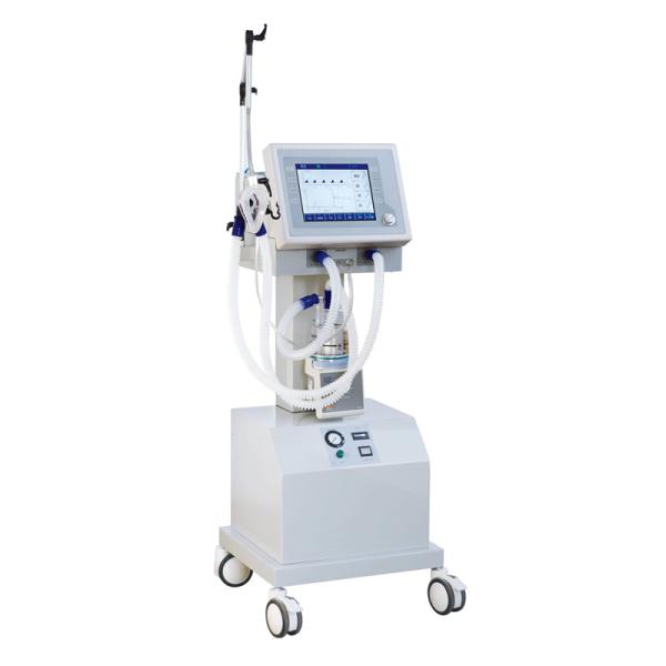 Medical ICU Patient Life Support Breathing Ventilator Movable Emergency Care