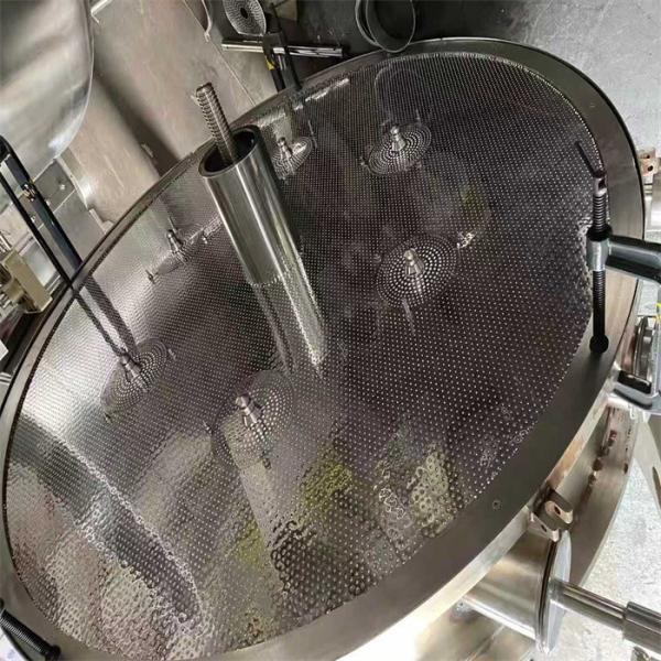 Fluid Bed Coater FBC-100 With New 0.3-0.6 Mpa Steam Pressure 40-120℃ Working Temp