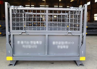 Peso de aço feito sob encomenda de Mesh Stillage Cage Container Manufacturers 69kg