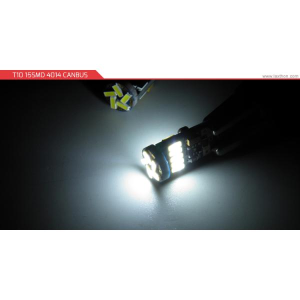 T10 Canbus Led Interior Light Bulbs , 16V 15SMD 4014 Car Interior Light Bulbs