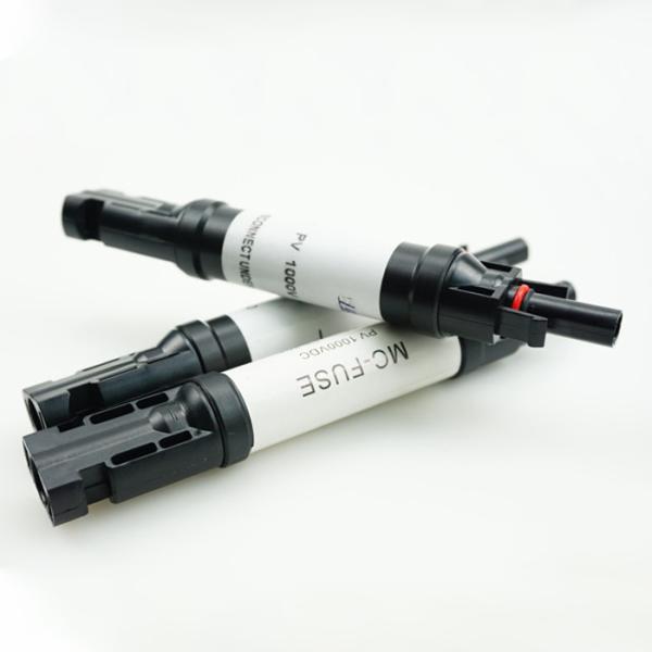 25A 1000V DC IP67 Conector de fusible solar Hombre Hembra