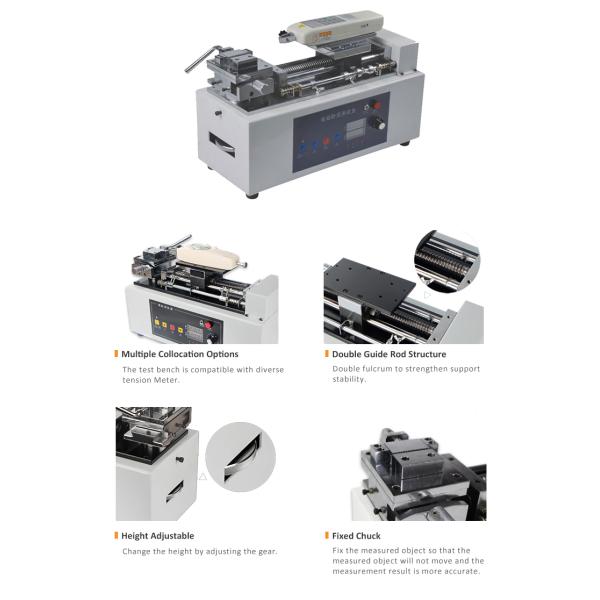 Arbor Valve Manual Control Pressure Pull Spring Force Tester 500N 150mm