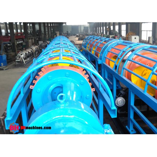 Tubular Stranding Machine for Al-clad Steel Wire 400 / 1 + 6 | BH Machine