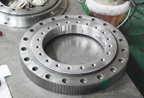 high precision slewing bearing, single row ball type slewing ring, swing bearing