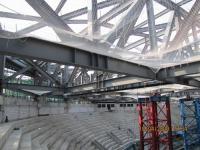 Alameda constructiva de las Estructura-compras de la alta subida y edificio de oficinas del marco de acero