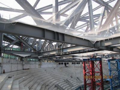Armação de aço da construção do centro do GYM eu seciono a tubulação redonda quadrada favorável ao meio ambiente