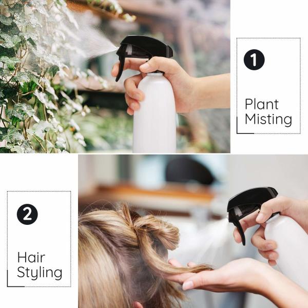 Las botellas recargables del espray del disparador rompen Eco resistente amistoso