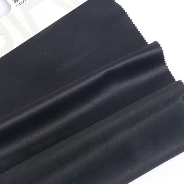 China factory REPREVE RECYCLED SUEDE polyester fabric for packing box and dress