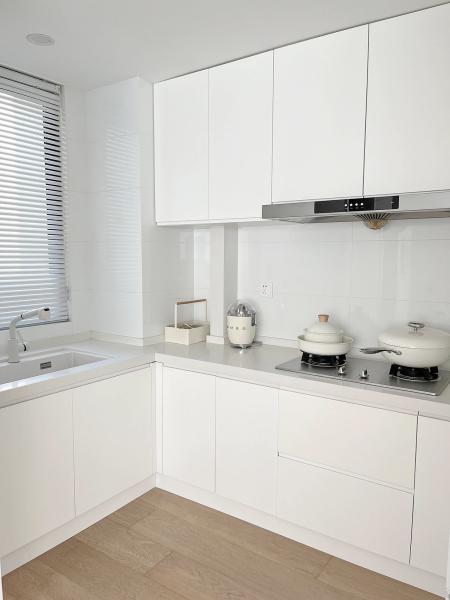 Stylish Modern Wood Kitchen Cabinet For Contemporary Homes Hotel