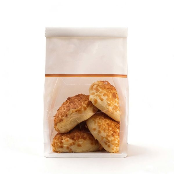 Custom Bread Bag With Tin Tie For Food Packaging