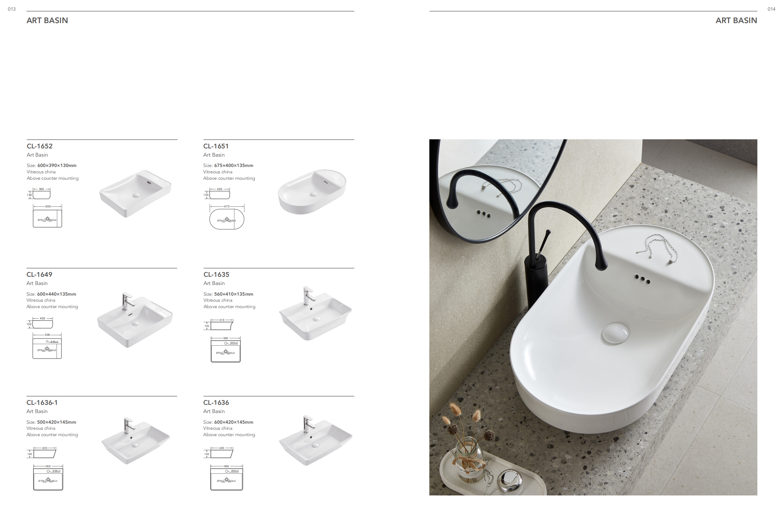 In Stock Bathroom Vanity White Single Porcelain Wash Basin Rectangular Platform Ceramic Washing Basins Countertop Bathroom Sinks