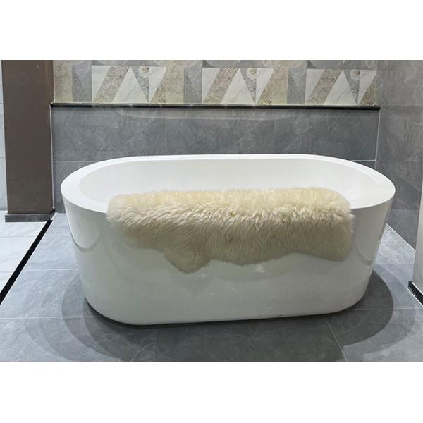 чистая акриловая вилла выдерживая Freestanding ванны 1500x750x580mm