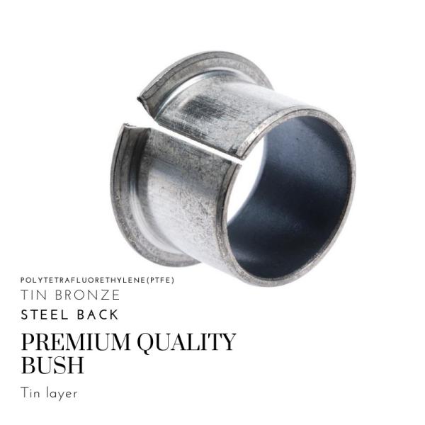 Dry Bearing Glycodur Bushing Cylindrical OEM Production