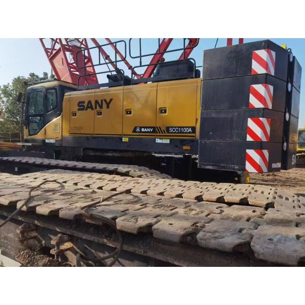 Safe Operation Energy Efficient 110 Ton Lattice Boom Crane For Sale