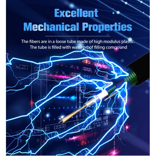 ADSS GYXTW Cables de fibra ópticaCables ópticos de exterior de modo único MDPE Cables ópticos de 24 núcleos