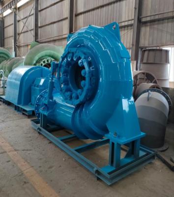 Gerador de turbina horizontal da água de Francis Hydro Turbine 500kw