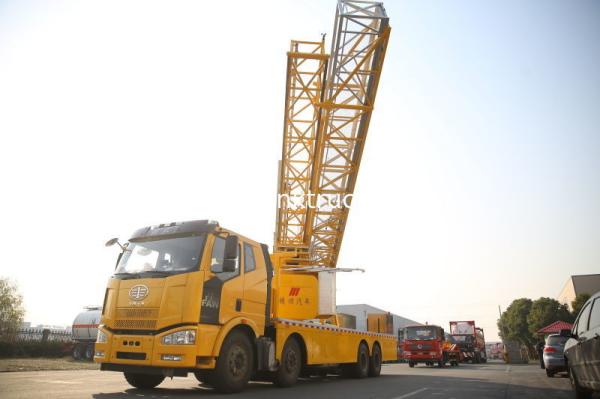 High Efficiency 22m Under Bridge Inspection Truck With Hydrostatic Drive VOLVO 8x4