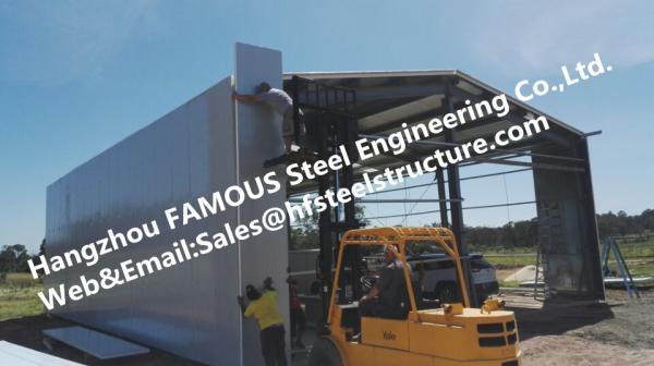 0.5mm Steel Industrial Structures With Fast Installation Snow Load ≤1.5kn / M²
