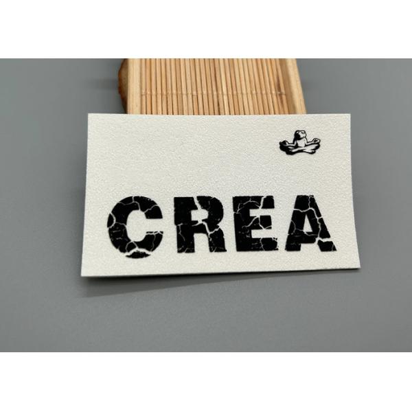 Хороший Washable белый экран Microfiber напечатал заплаты со штейновым логотипом силикона