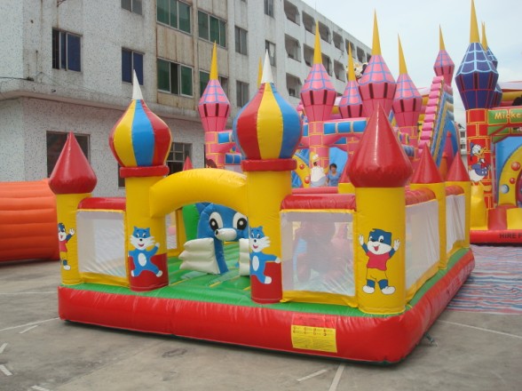 Inflatable fun city / inflatable playground / castle jumping playground fun city