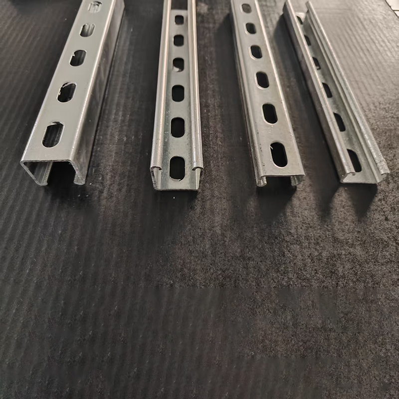 Durable Zinc Alloy Galvanized Slotted C Channel 41×21mm For Pipe And Cable