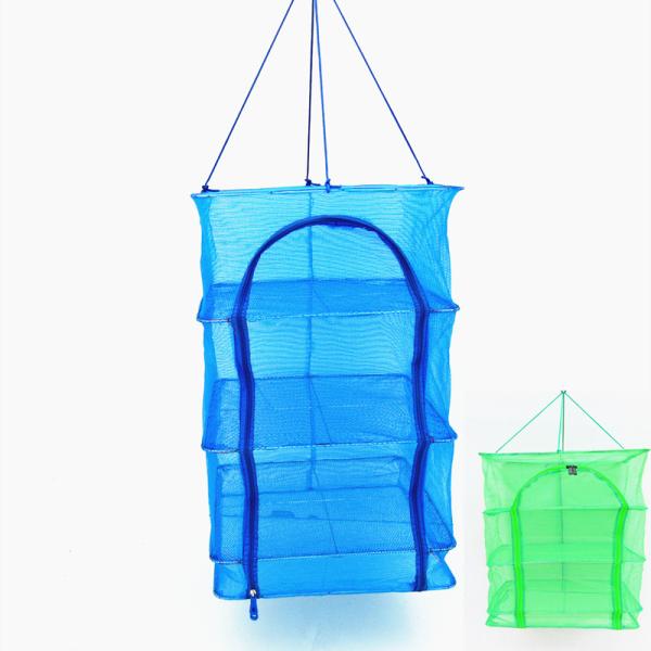 Double Knot Folding Fishing Net for Household Vegetable Fish and Shrimp Sundrying