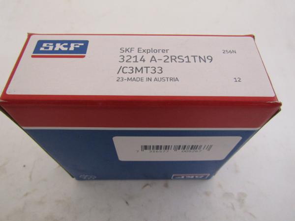 SKF Angular Contact Ball Bearing Double Row 3214A-2RS1TN9C3W33 For Speed Reducer