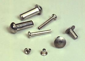 Precision Hardware Parts Zinc / Chrome / Nickle Plating Rivets, Stainless Steel Rivets