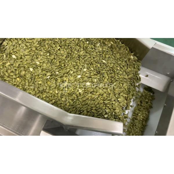 Máquina de embalaje de semillas de calabaza con cáscara totalmente automática Máquina de bolsas de plástico con 14 pesadores