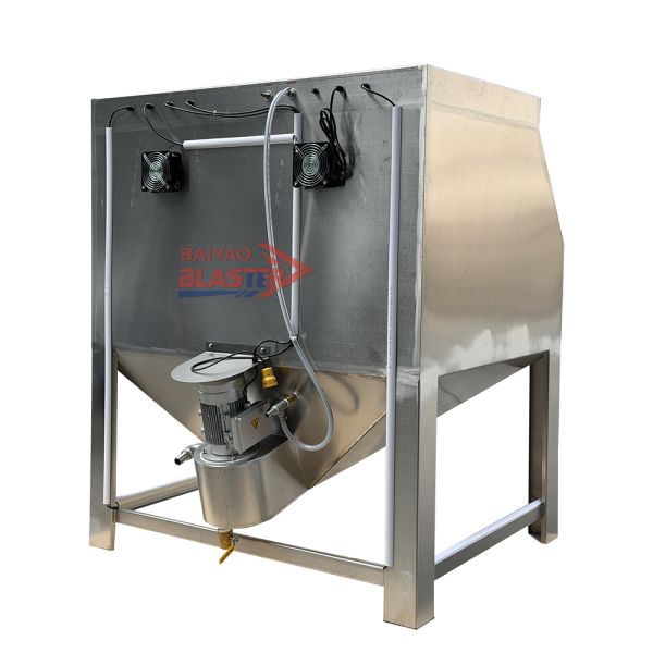 Custom Wet Sandblasting Cabinet Vapor Sand Blasting Machine