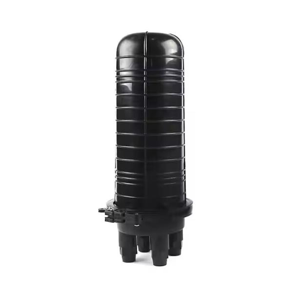 OEM Black Optic Fiber Box For FTTH FTTX Network Fiber Splice Enclosure