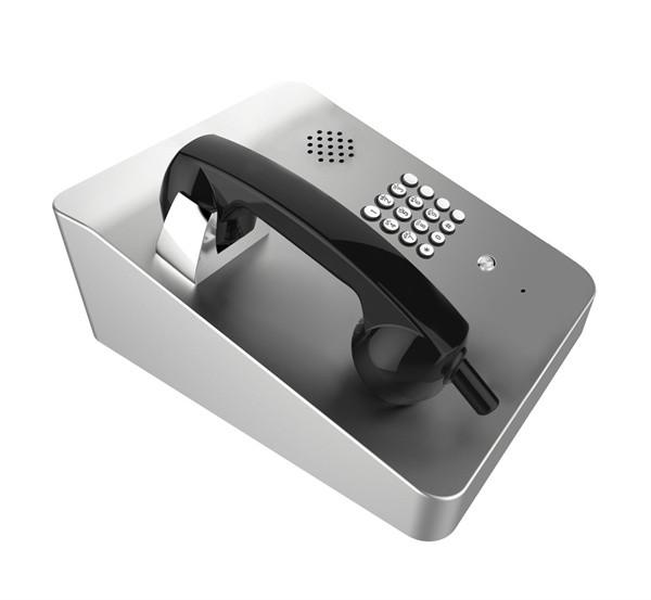 Vandal Resistant Hotline Telephone , Rugged Auto Dial Phones For Parking Lots