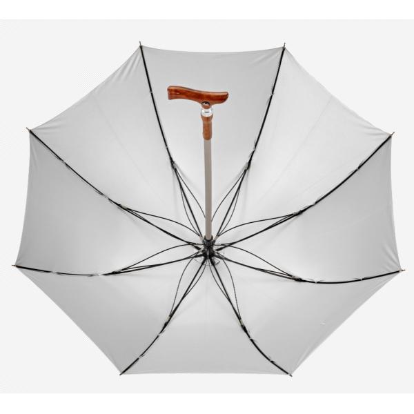 Персонализированный наружный зонтик с металлическими и стекловолокнистыми ребрами