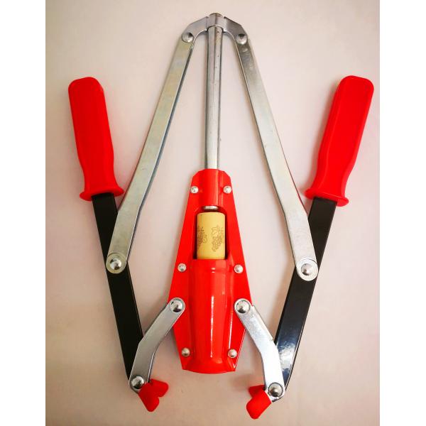 Home Brew Wine Bottle Hand Corker , Metal And Plastic Hand Held Wine Corker 